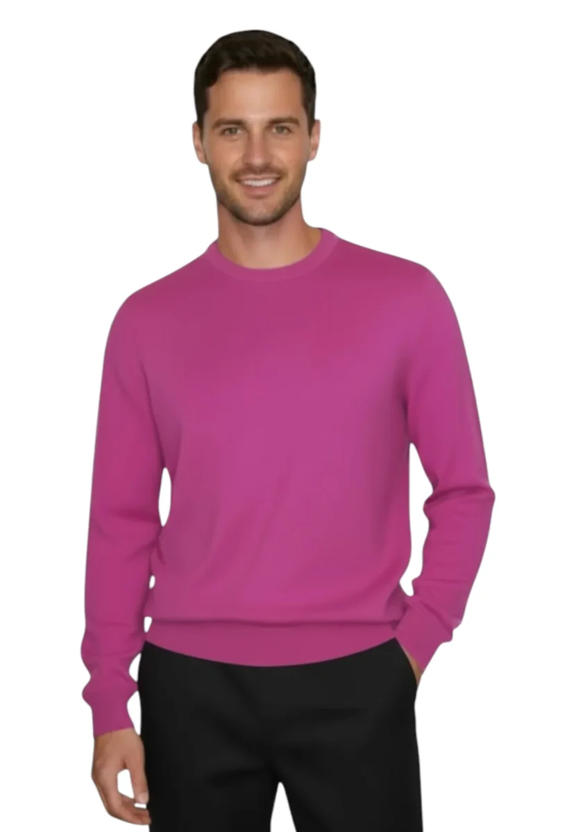 girocollo rasato calato - 139 azalea - immagine 5