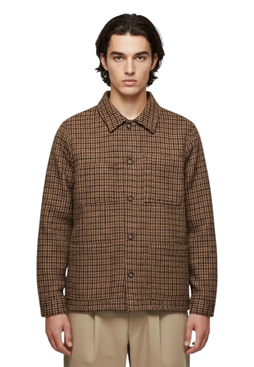 dorr pied de poule - a02 beige/brown/dk navy - immagine 5