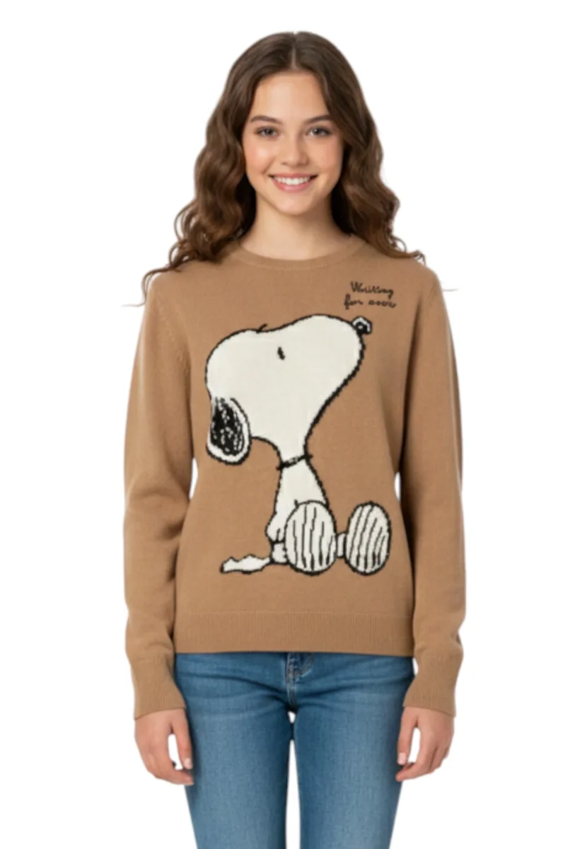 new queen - snoopy waiting snow 19 emb - immagine 5