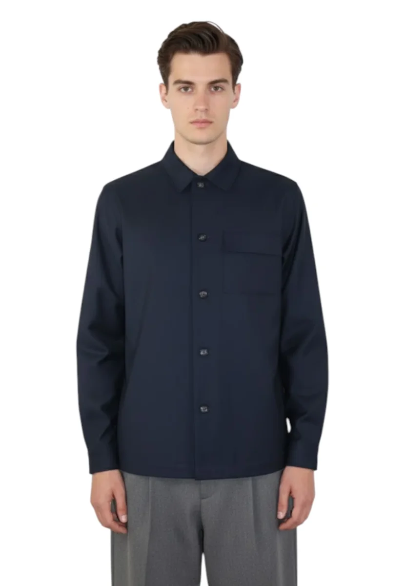 MICHELE CARBONE - Field Jacket Blu - immagine 5