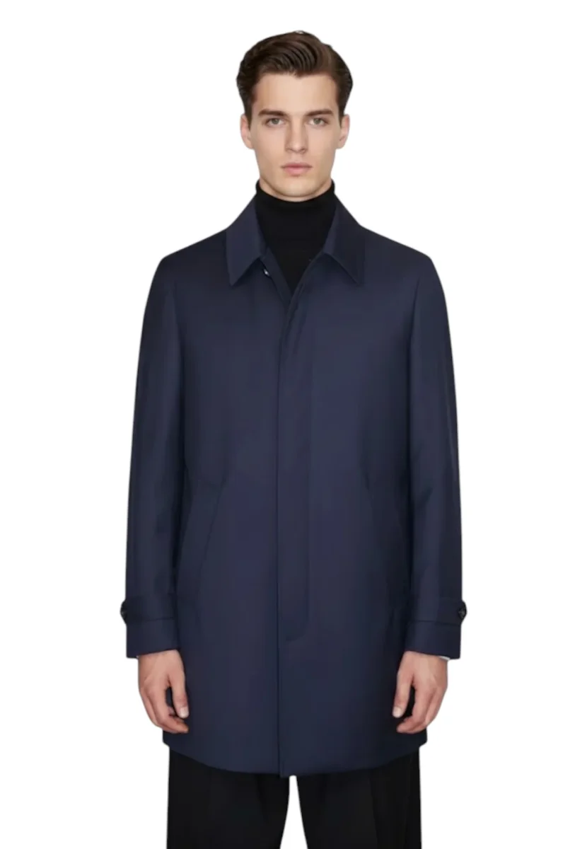 spolverino monopetto - blu - immagine 5