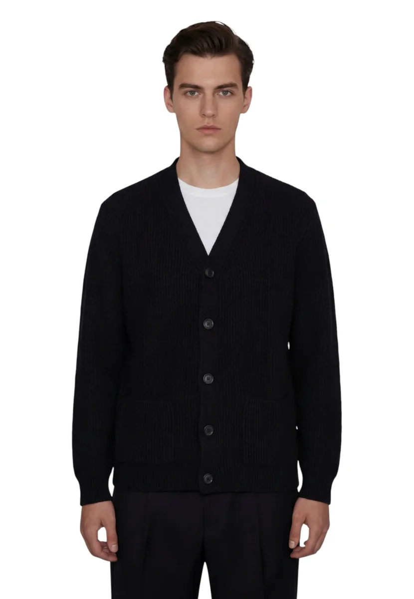 Cardigan - 101 BLACK - immagine 5