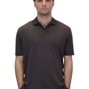 pierre in jersey lyocell - 38r marrone