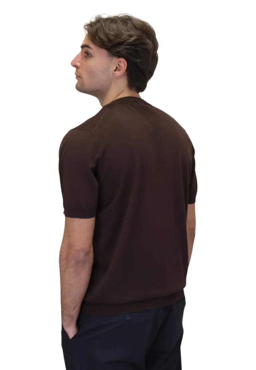 girocollo rasato calato - 232 moro - immagine 4