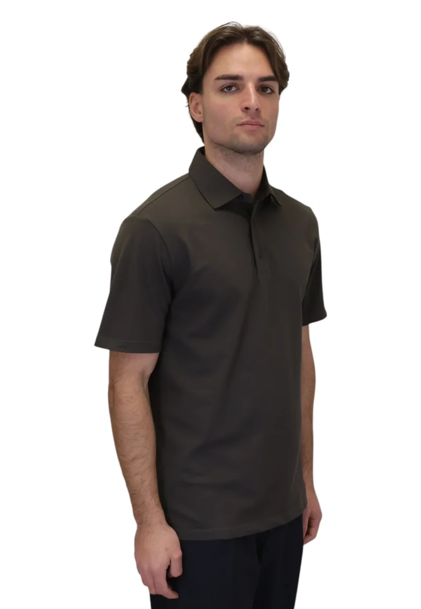 polo in piquet - 170 ebano - immagine 3