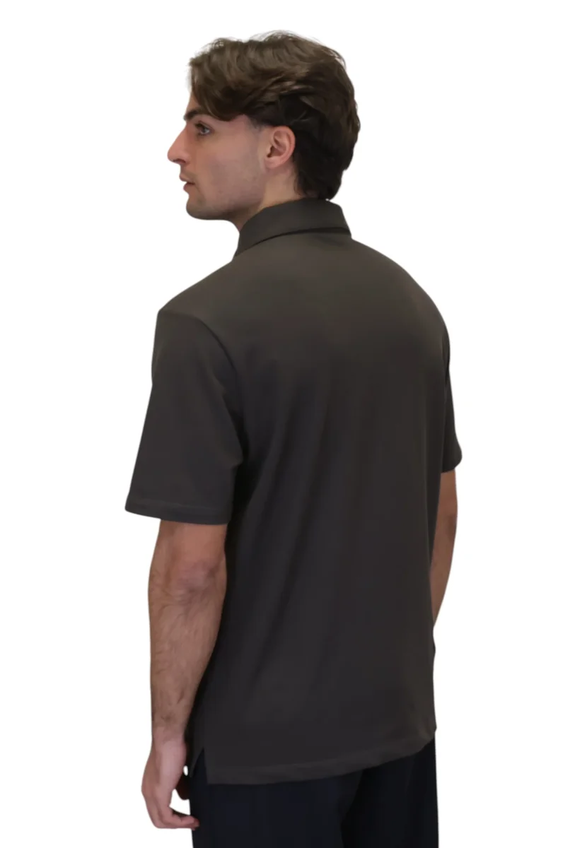 polo in piquet - 170 ebano - immagine 4