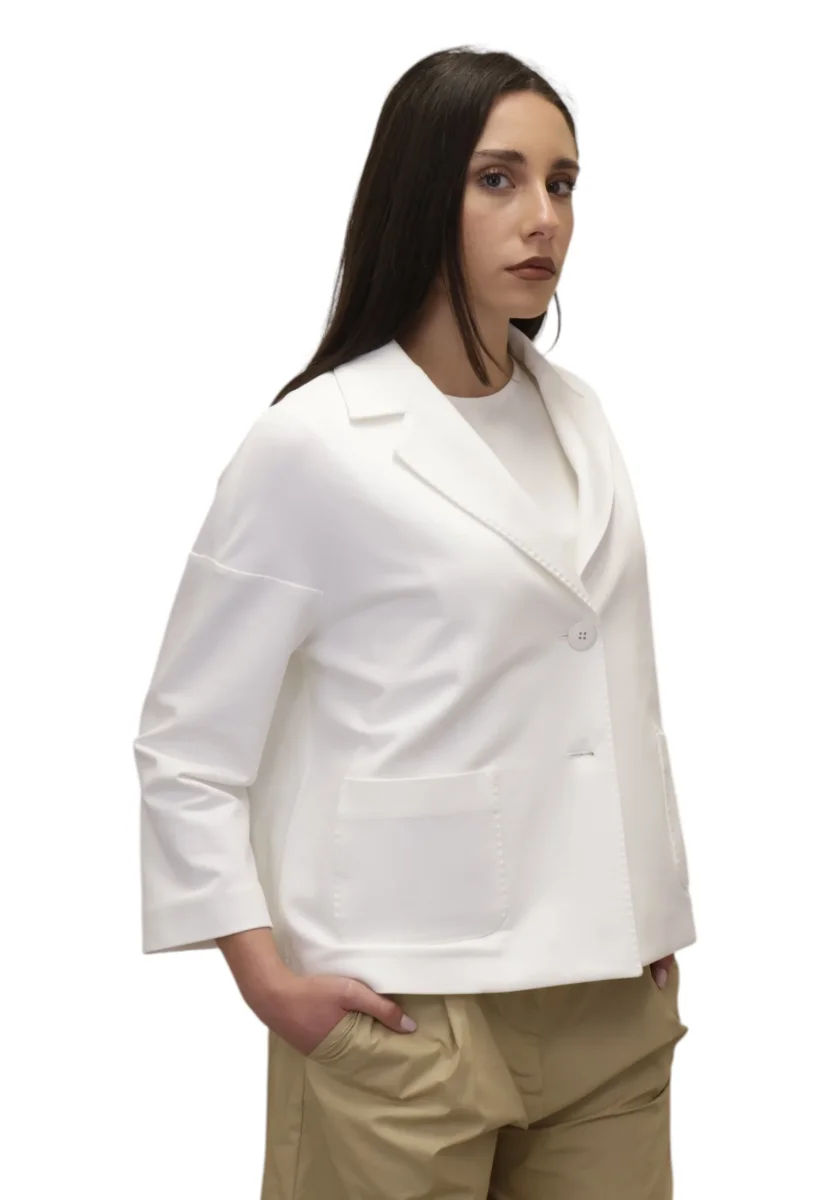 caban fleece - 1218 simply white - immagine 3