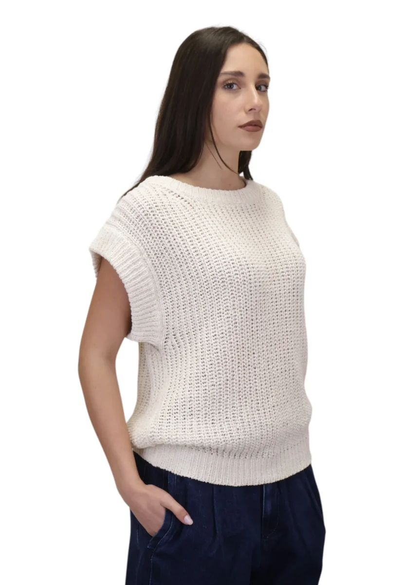 slipover costa - 02 ecru - immagine 3