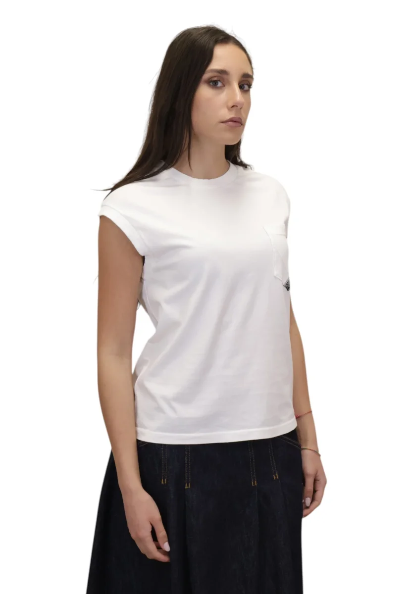 pkt sleevless - c0069 white - immagine 3