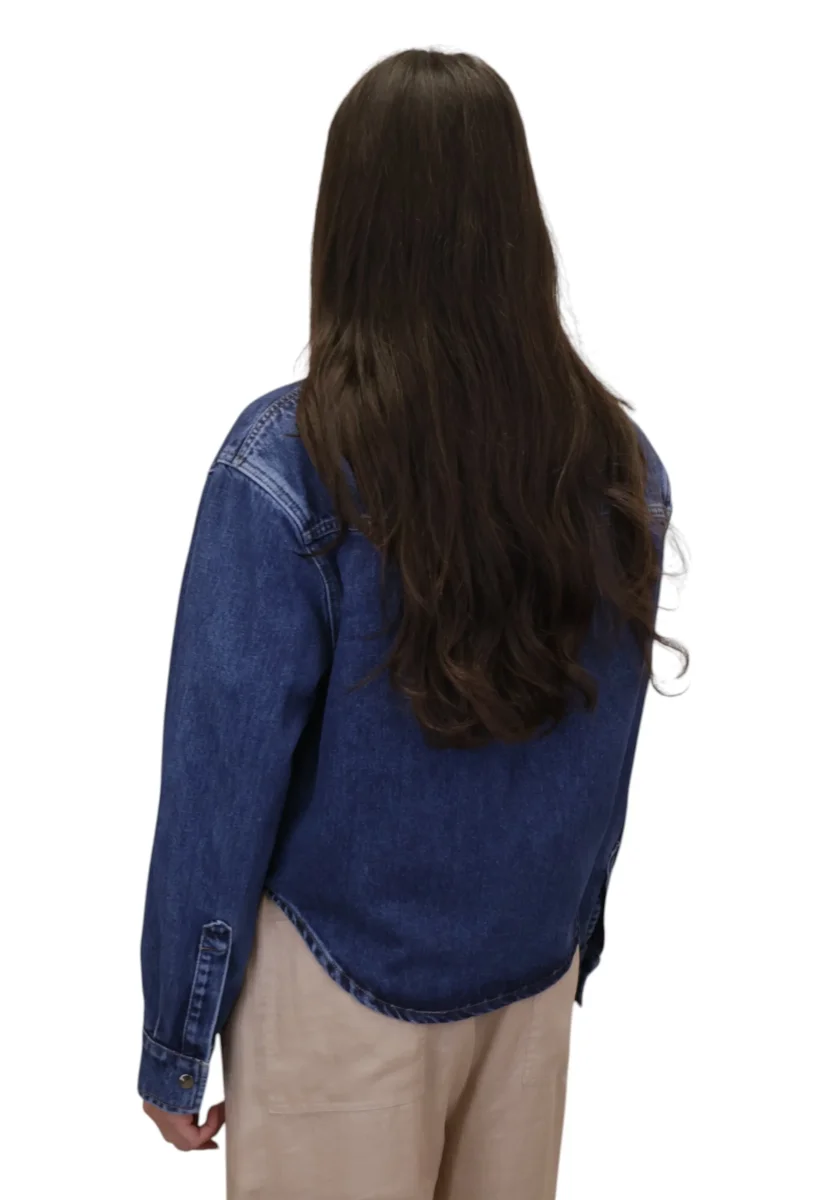 camicia - a denim - immagine 4