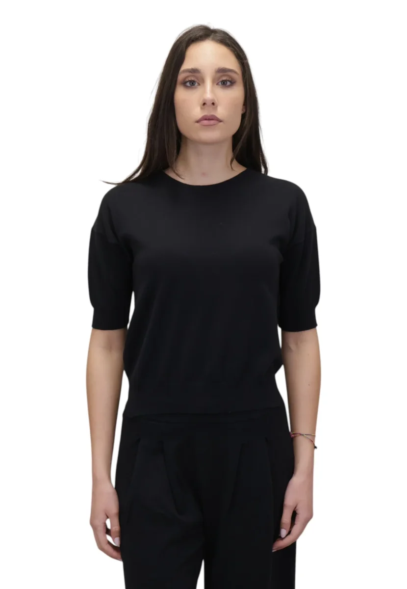 rasato a manica corta - nero - immagine 2