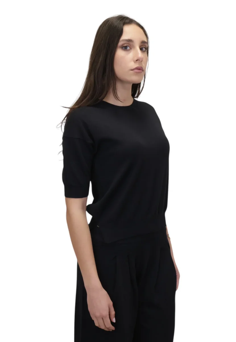 rasato a manica corta - nero - immagine 3