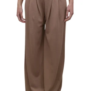 rasato con pieghe - moka