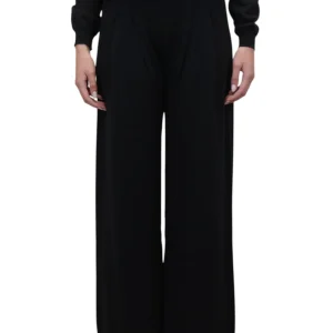 rasato con pieghe - nero