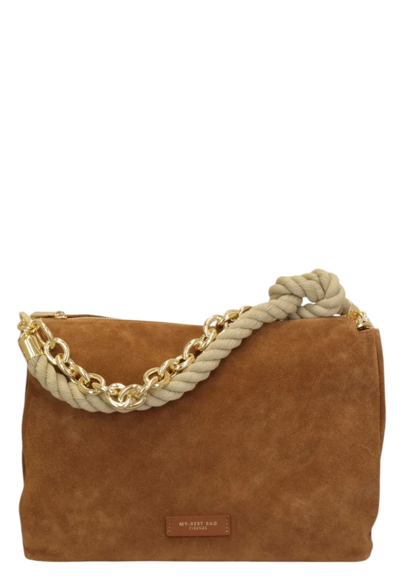 borsa - cuoio scuro - immagine 2