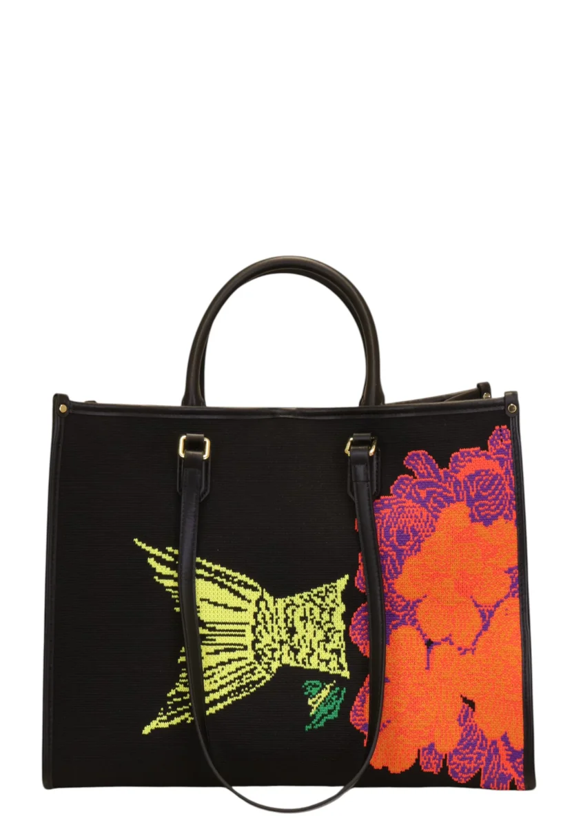 borsa - fish & flowers - immagine 4