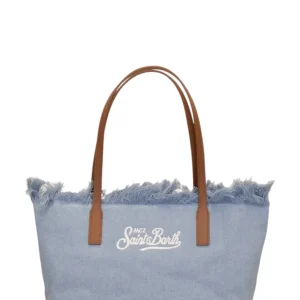 city bag mid fringe - 01759l denim light emb