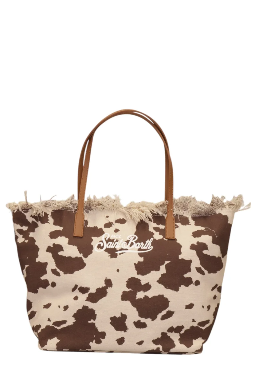 city bag fringe - 01750l canvas cow west 18 emb
