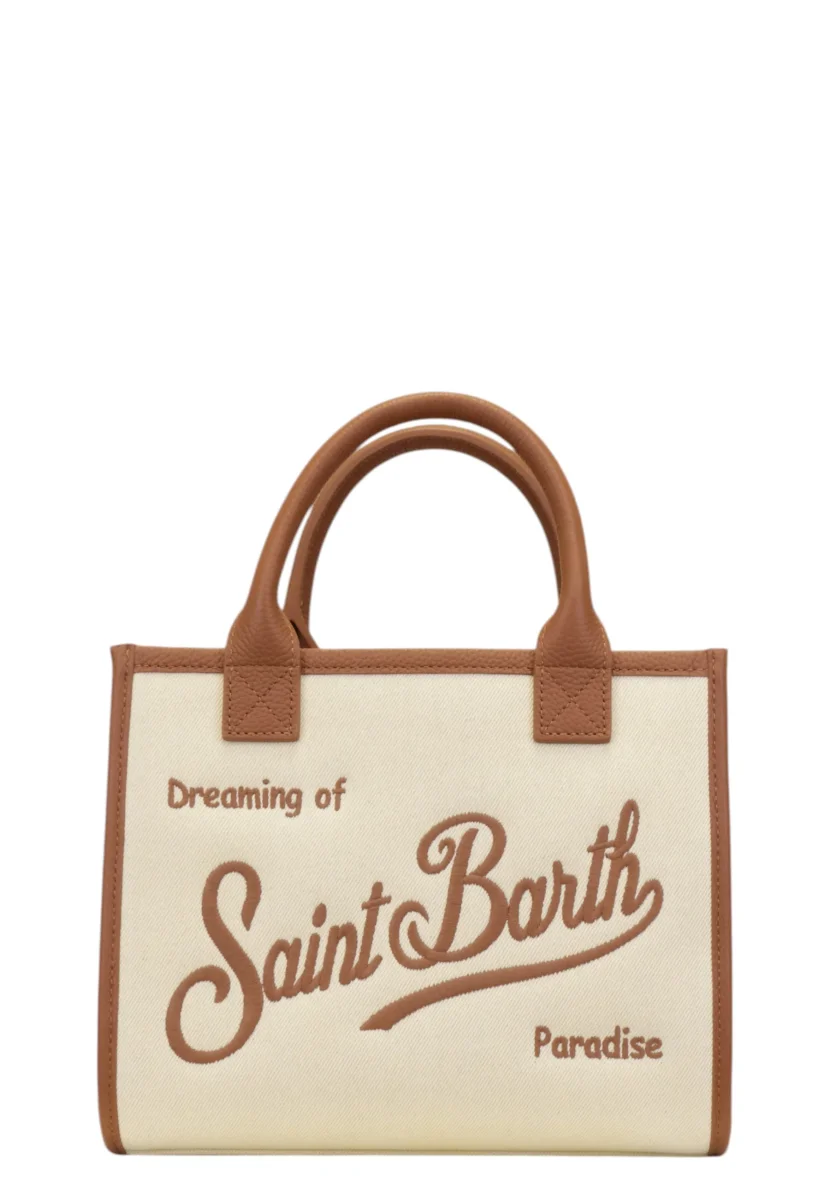 vanity bag mini - 01517l canvas grain leather 1019 emb - immagine 2