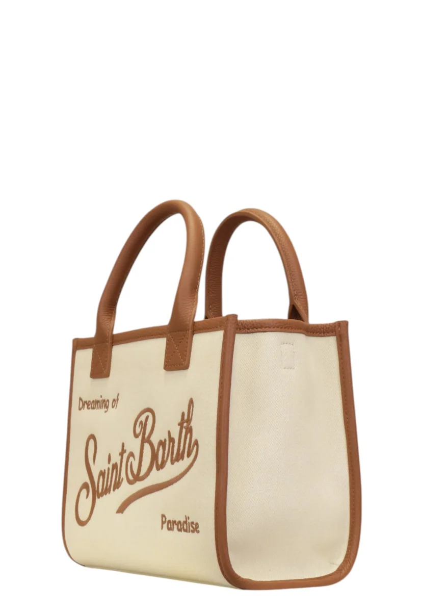 vanity bag mini - 01517l canvas grain leather 1019 emb - immagine 3