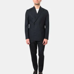 ABITO DOPPIOPETTO BRERAS MILANO CON TASCA A TOPPA - 2 BLU