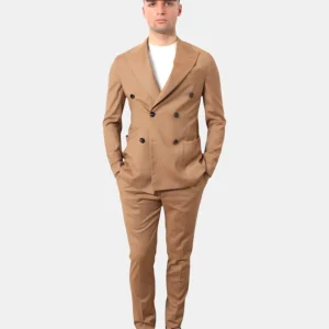 ABITO DOPPIOPETTO GALÀ MOD. FORIO - 04 CAMMELLO