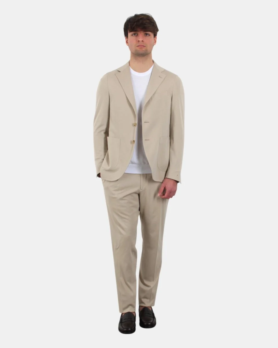 ABITO MONOPETTO BOLLANI NAPOLI MOD. FREDDOM - 11 PANNA