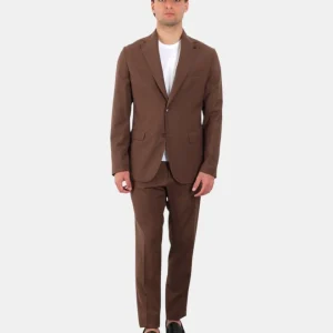 ABITO MONOPETTO BOTTEGA MARCHIGIANA - 2 MARRONE