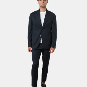 ABITO MONOPETTO BOTTEGA MARCHIGIANA -  BLU