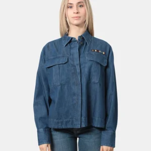 ACADEMIA - Camicie Blu Jeans