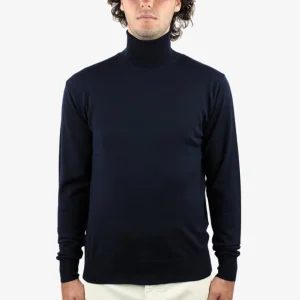 MAGLIA A DOLCEVITA UOMO BLU