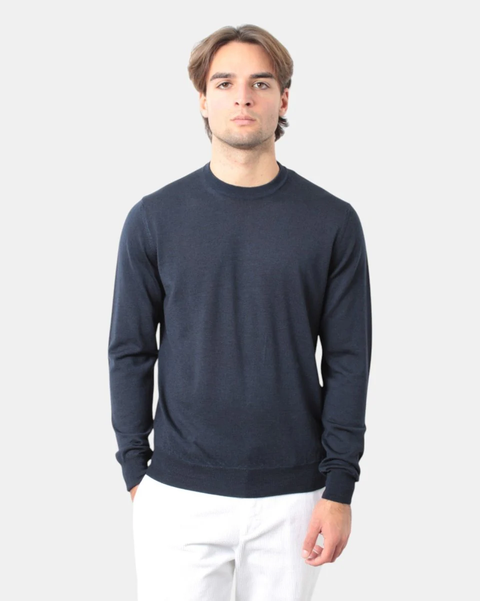 ALTEA - Maglie A Girocollo Blu - immagine 5