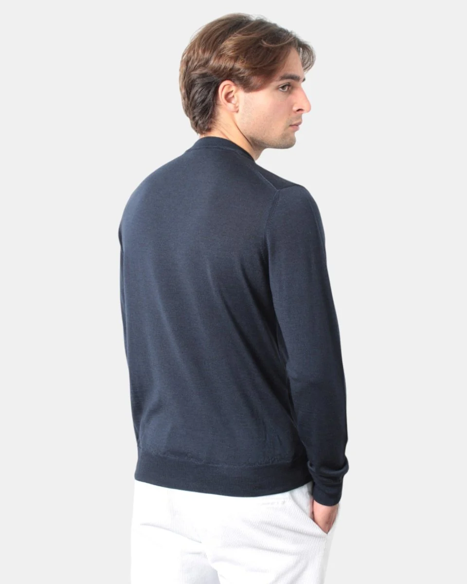 ALTEA - Maglie A Girocollo Blu - immagine 4