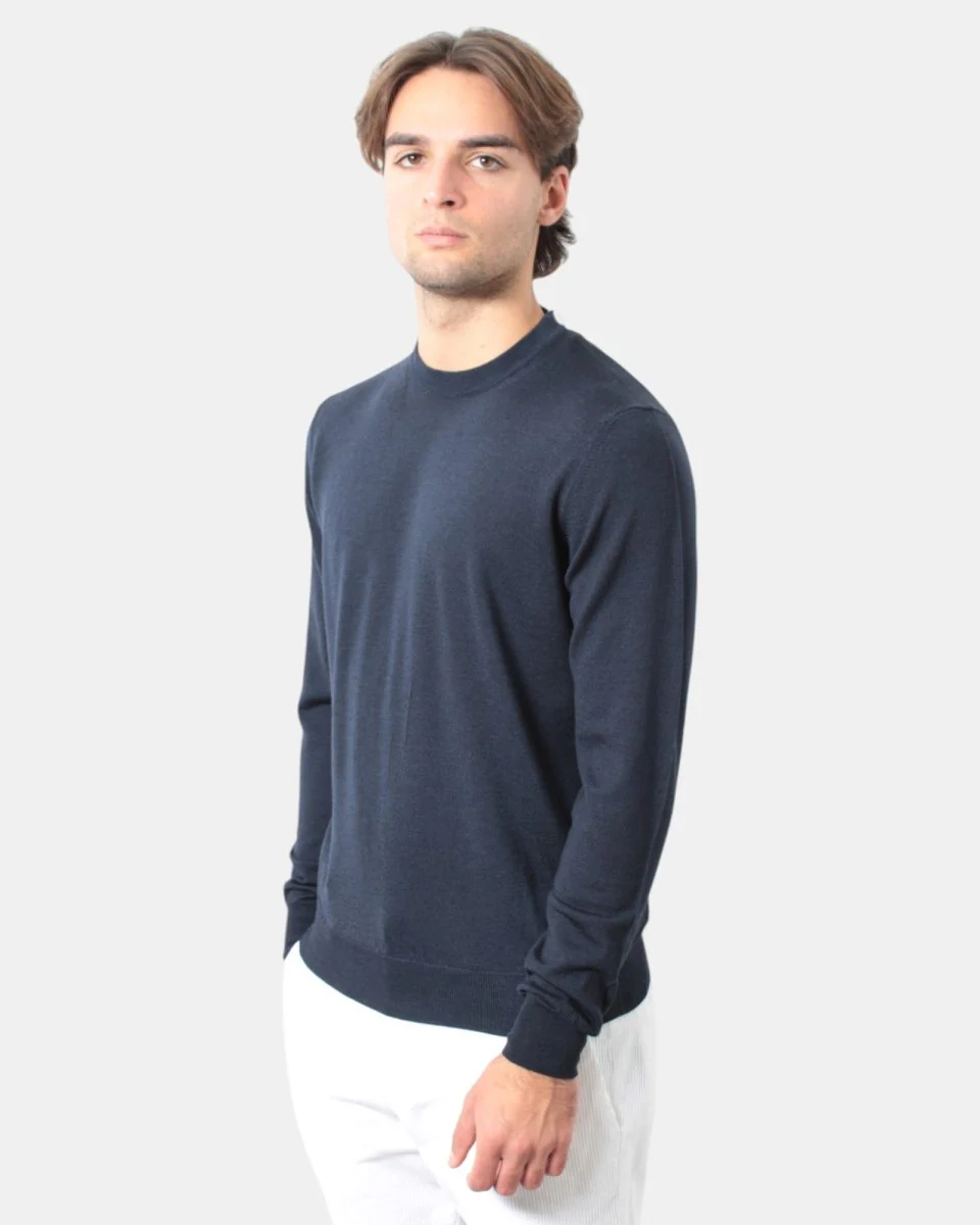 ALTEA - Maglie A Girocollo Blu - immagine 3