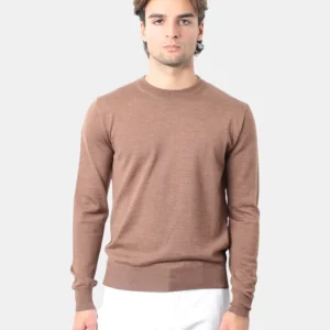 ALTEA - Maglie A Girocollo Cammello