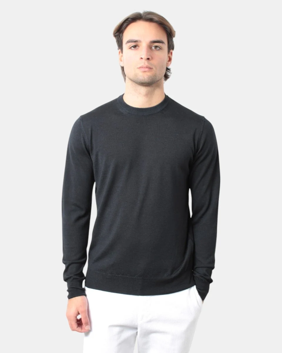 ALTEA - Maglie A Girocollo Nero - immagine 2