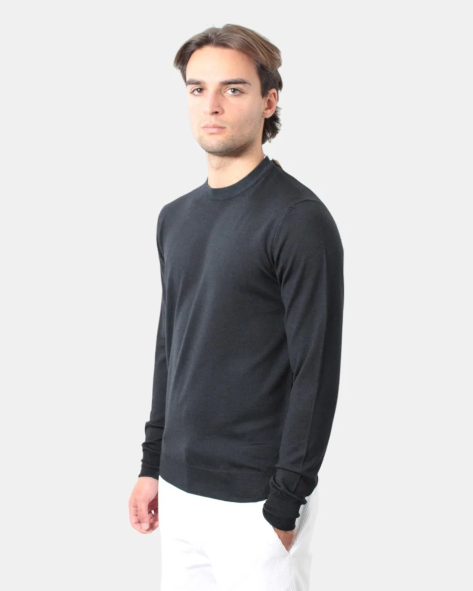 ALTEA - Maglie A Girocollo Nero - immagine 3