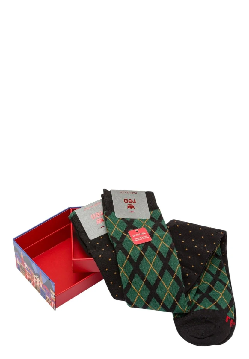 argyle e puntaspillo - v1882 nero - immagine 3