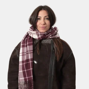 BARBOUR - Sciarpe Bordeaux