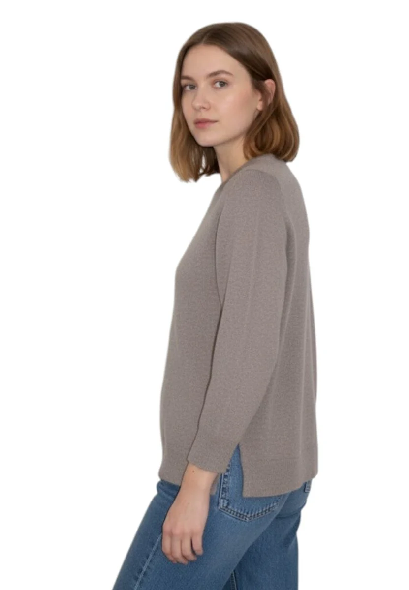 barchetta rasata con spacchi - 330 brown - immagine 3