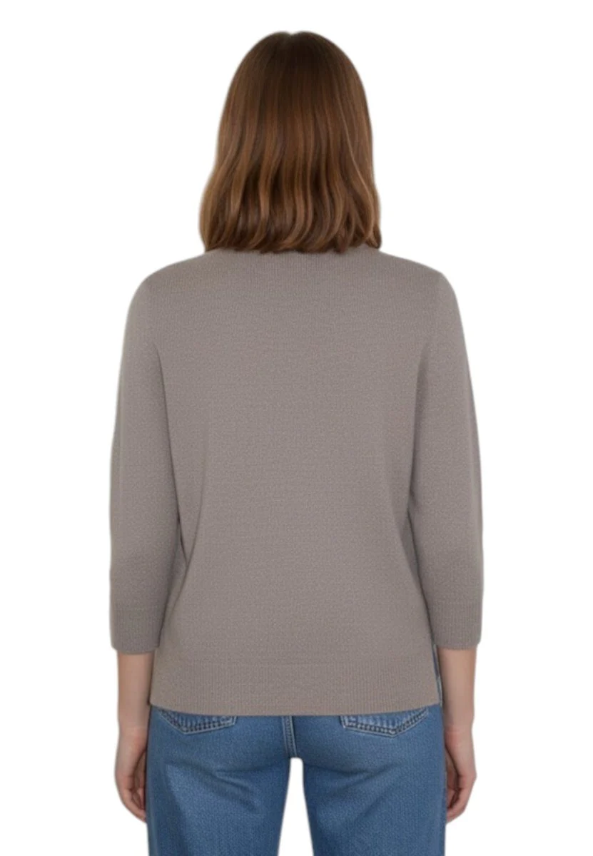 barchetta rasata con spacchi - 330 brown - immagine 4