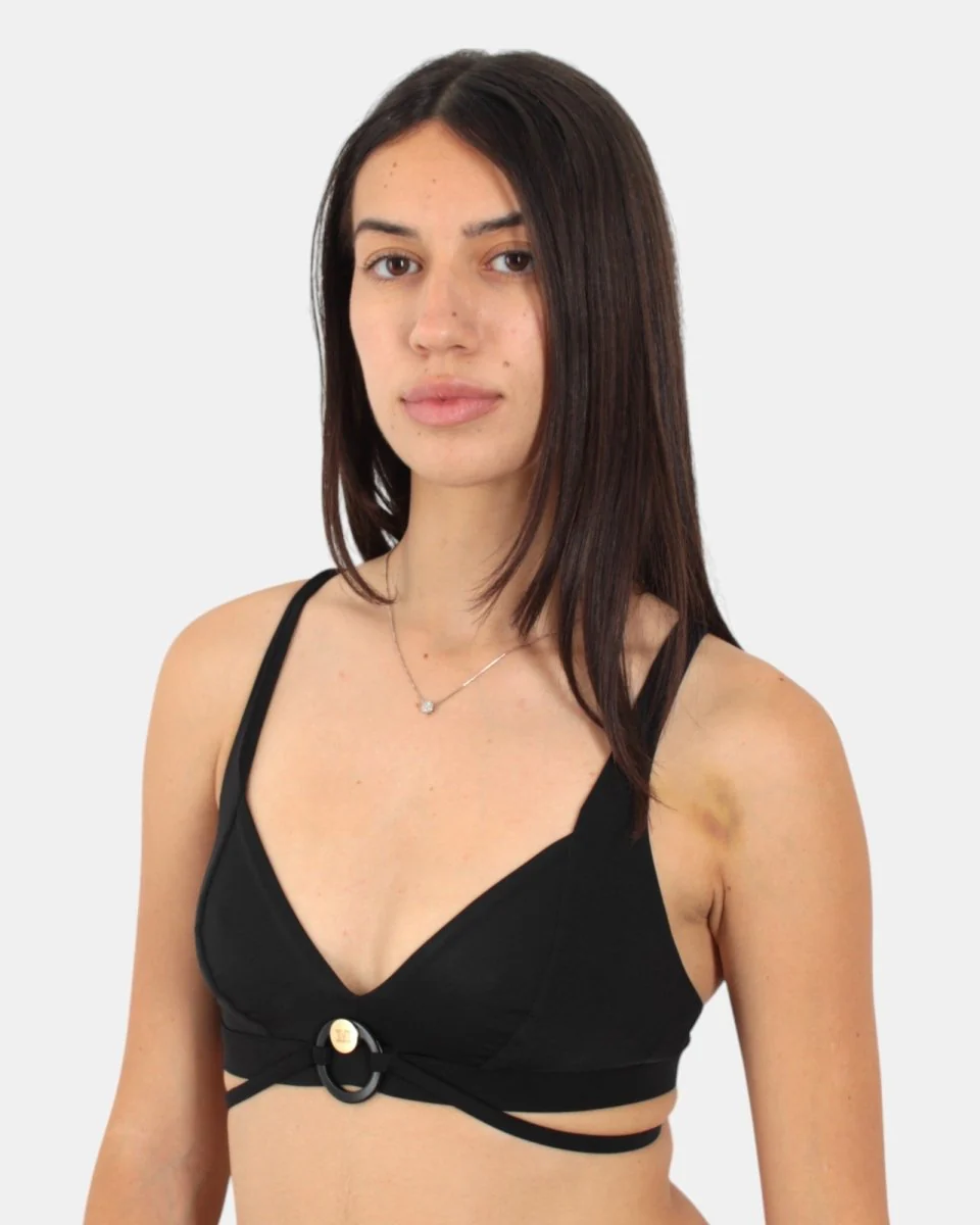 BIKINI MAX MARA LEISURE MOD. ALIA - 005 NERO - immagine 3