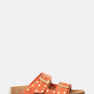 BIRKENSTOCK MOD. ARIZONA RIVET - DARK RUST