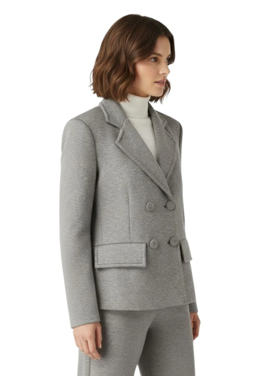 blazer - 871 pearl melange - immagine 3