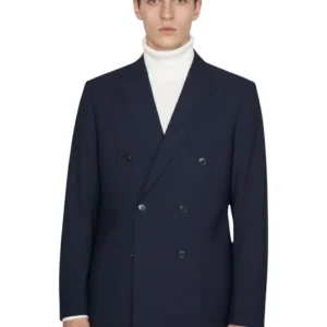 blazer doppiopetto - 5 blu