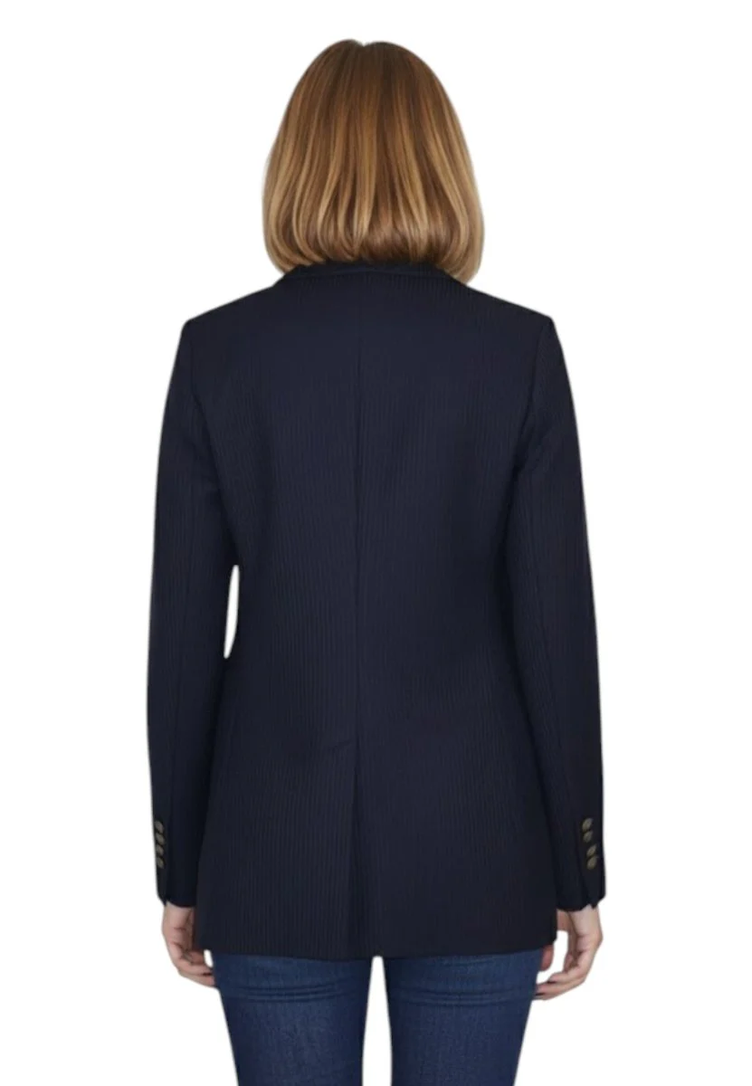 blazer doppiopetto - blu navy - immagine 4