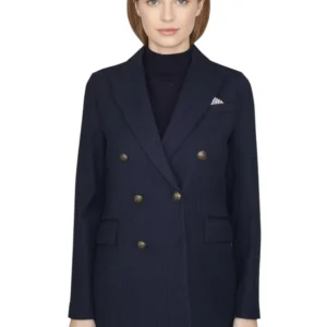 blazer doppiopetto - blu navy