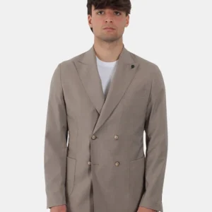 BLAZER DOPPIOPETTO BOTTEGA MARCHEGIANA - 9 BEIGE