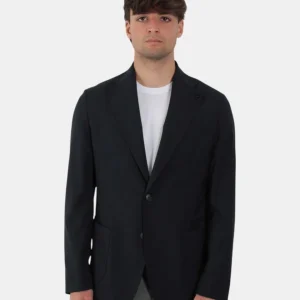 BLAZER DOPPIOPETTO BOTTEGA MARCHIGIANA - 4SC BLU