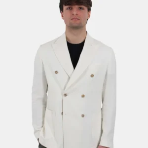 BLAZER DOPPIOPETTO BOTTEGA MARGHIGIANA - 1 BIANCO